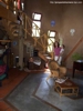 Vista interior - espacio doble altura
